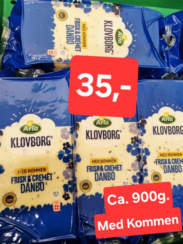 Klovborg Ost M. Kommen