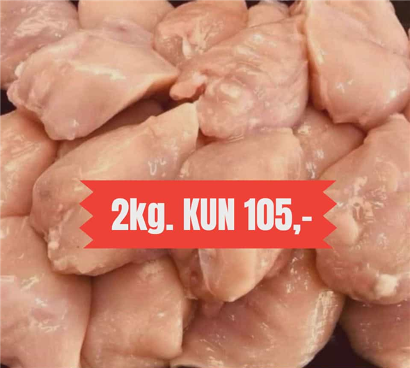 2000g Kyllingbrystfilet
